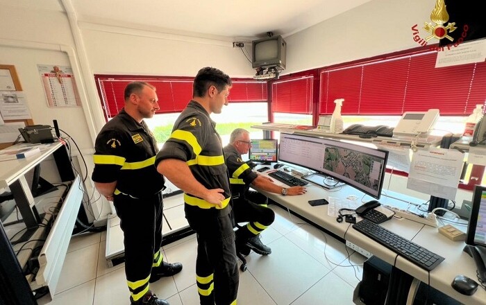 NUOVO SISTEMA DI GESTIONE SALE OPERATIVE VIGILI DEL FUOCO fr