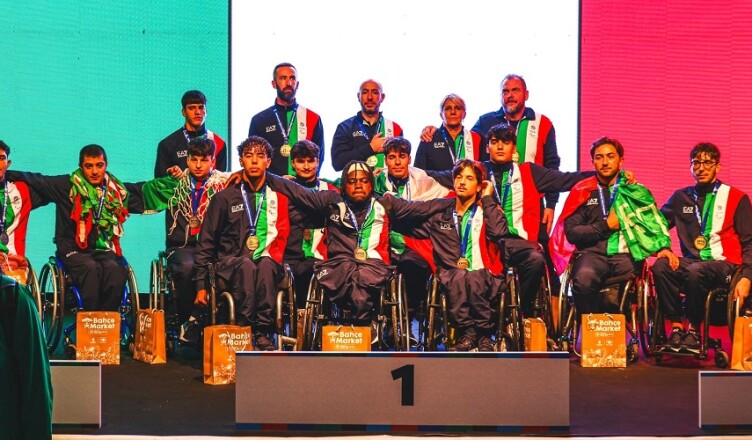 Nazionale italiana Veroli (FR) medaglia d'oro Istanbul