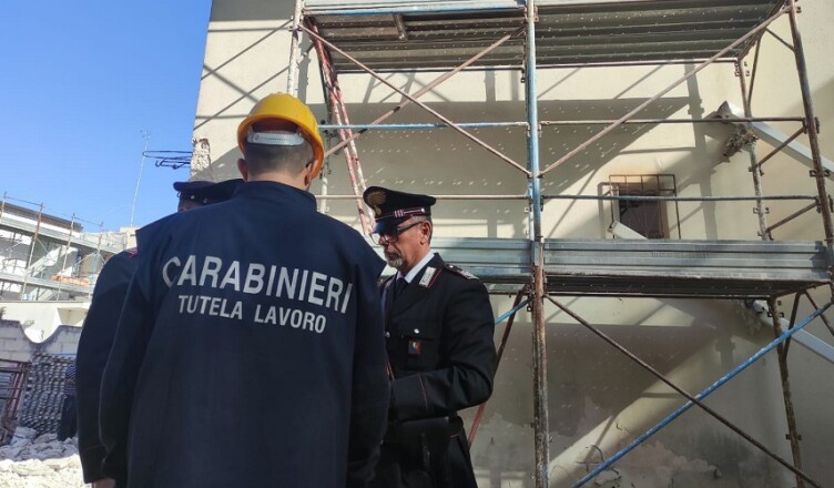 carabinieri tutela lavori pont