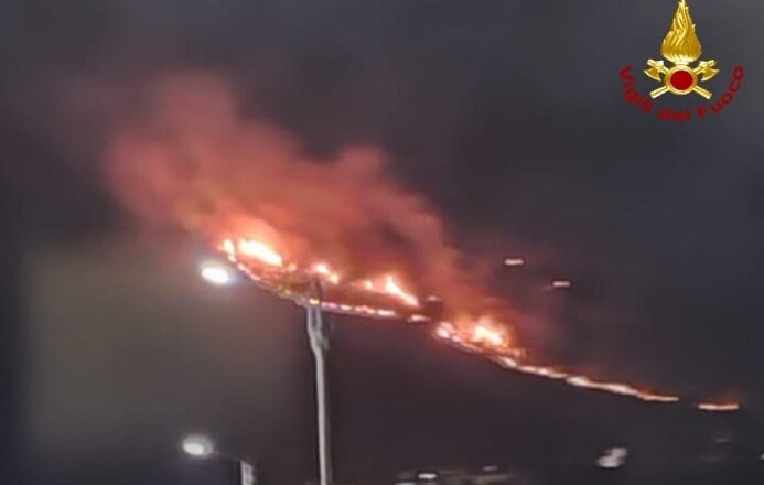 incendio roccasecca