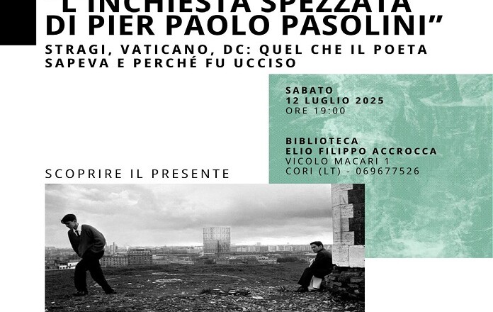 omaggio a Pier Paolo Pasolini a 50 anni dalla scomparsa