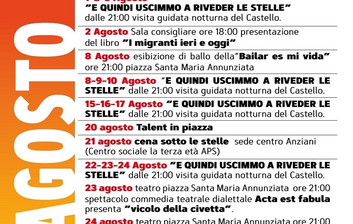 AGOSTO FUMONE