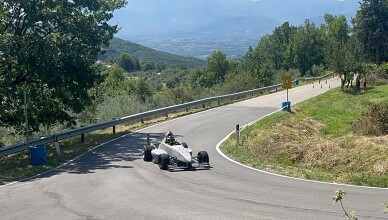 Cristian Fedeli infuriato dopo lo Slalom di Santopadre