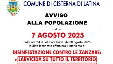 WEST NILE - intervento 7 agosto