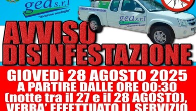 avviso disinfestazione atina