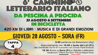 sesto cammino letterario sora