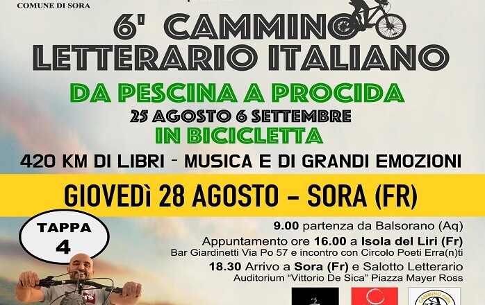 sesto cammino letterario sora