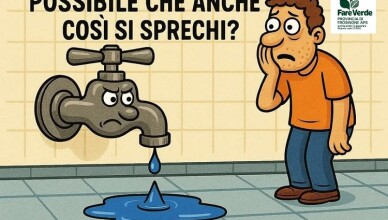 spreco acqua