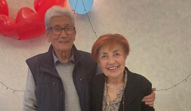 Mario e Sandra per le nozze d’oro