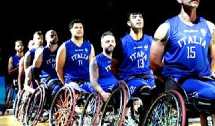 Nazionale Italiana di Pallacanestro in Carrozzina...
