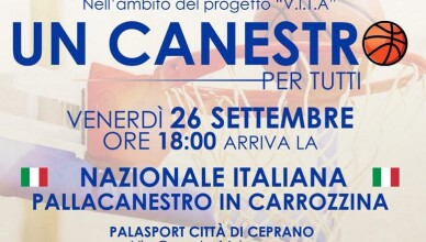 Nazionale italiana di pallacanestro in carrozzina a Ceprano