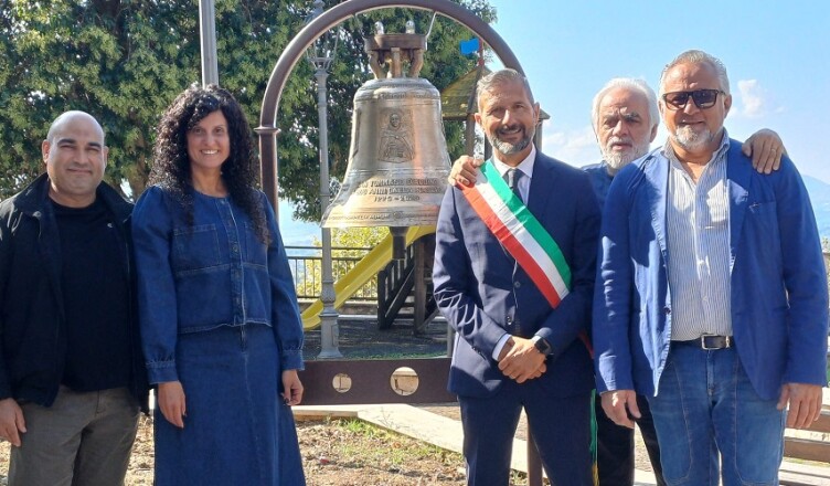ROCCASECCA, UNA CAMPANA MONUMENTALE PER VIII CENTENARIO DELLA NASCITA DI SAN TOMMASO D’AQUINO