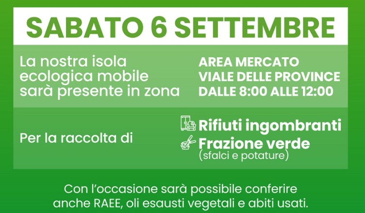 isola ecologica mobile cisterna 6 set