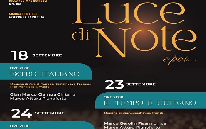 luce di note 2025