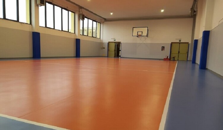 Boville Palestra ristrutturata scuola media Armellini