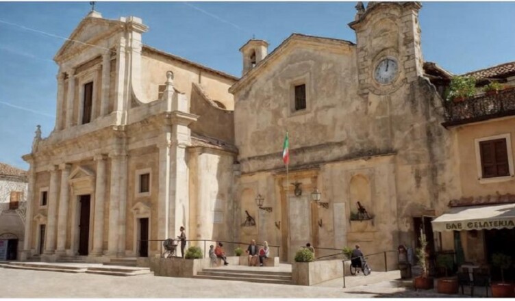 Boville Rendering Barriere architettoniche monumento