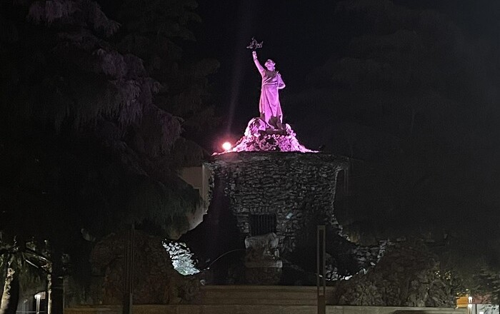 Fontana Biondi rosa
