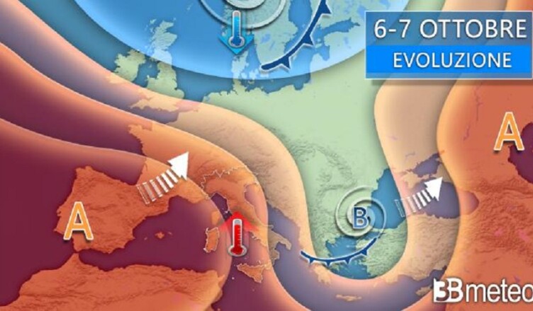 Meteo settimana con più sole e meno piogge