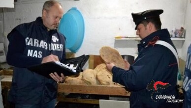 controlli dei Carabinieri, chiuso un panificio per gravi irregolarità igienico – sanitarie e strutturali