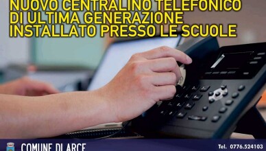 nuovo centralino SCUOLE ARCE
