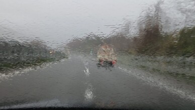 pioggia superstrada...