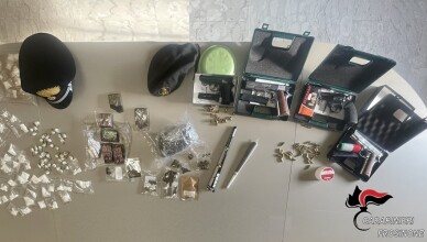 sora SPACCIO DI SOSTANZE STUPEFACENTI, ARRESTATO UN 56ENNE
