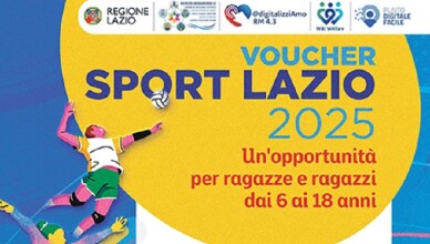 voucher per lo sport regione lazio 2025....
