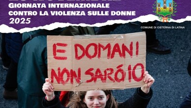 Cisterna per la Giornata internazionale contro la violenza sulle donne