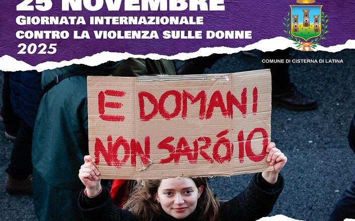 Cisterna per la Giornata internazionale contro la violenza sulle donne