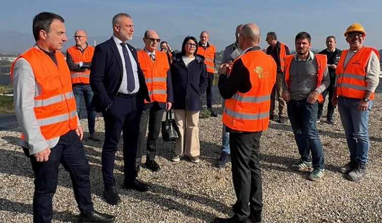 Frosinone, discarica Le Lame sopralluogo