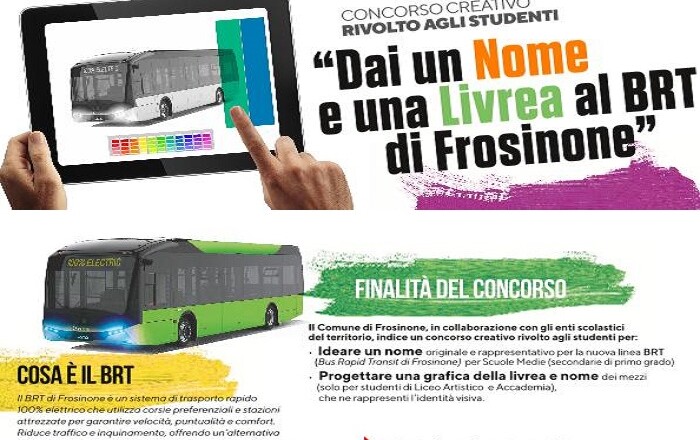 Frosinone, un contest per il BRT