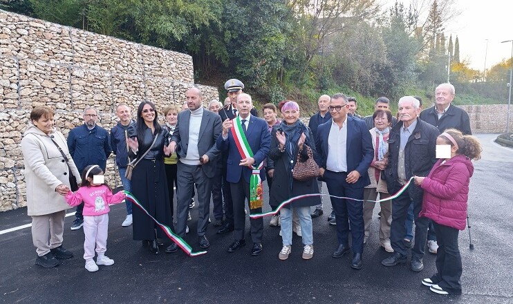Frosinone via Forcella inaugurazione