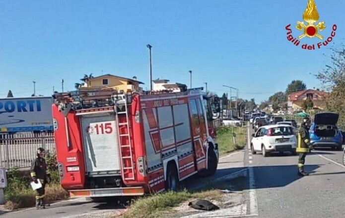 Incidente stradale tra due auto in via Casilina Nord FR