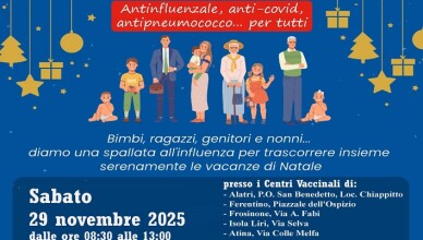 Open Day Vaccinale antinfluenzale tutti