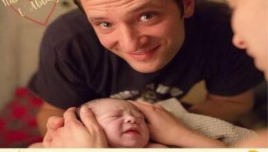 Papà accanto, notte e giorno