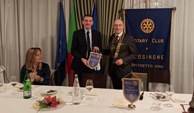 Rotary Club di Frosinone del 28 ottobre scorso presso l'Hotel Bassetto di Ferentino