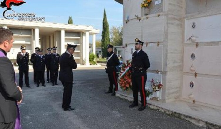 cerimonia in memoria del Ten. Col. Cristiano Congiu nel 17° anniversario della Giornata dedicata ai Caduti nelle Missioni di Pace