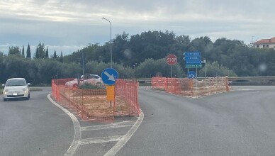 incrocio sulla bretella San Rocco
