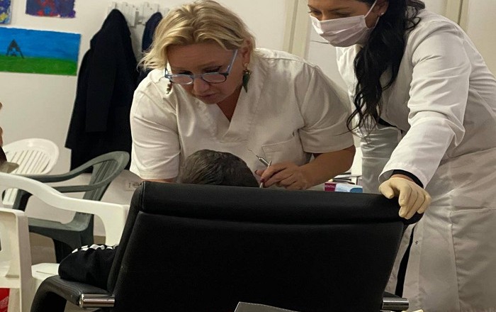 Cassino - Screening odontoiatrico alla Casa di Willy