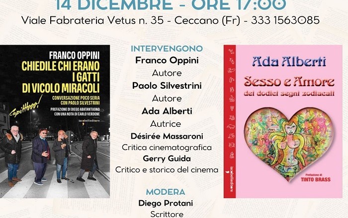 Franco Oppini e Ada Alberti da Sinestesia