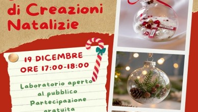 Laboratorio di creazioni natalizie
