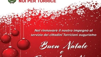 NOI PER TORRICE AUGURA BUON NATALE E FELICE ANNO NUOVO ALLA CITTADINANZA