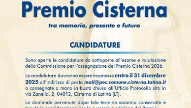 PREMIO CISTERNA 2026
