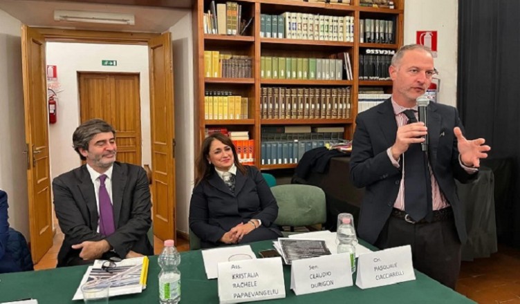 TAVOLA ROTONDA AD ALATRI PER LO SVILUPPO DELLE INFRASTRUTTURE DEL LAZIO, CIACCIARELLI