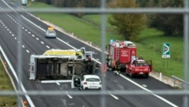 incidente cassino san vittore a1