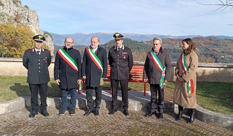 panchina rossi serena mollicone rocca d'arce