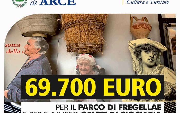 ARCE - Il Comune di Arce si è aggiudicato quattro importanti finanziamenti regionali