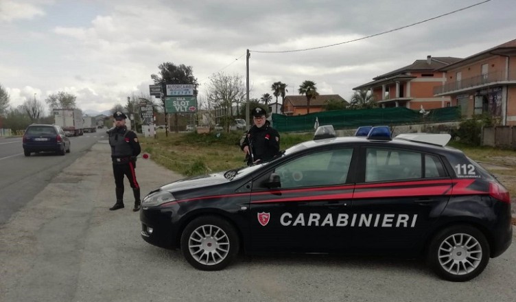 Carabinieri della Compagnia di Pontecorvo, nell’ambito di un servizio straordinario di controllo del territorio