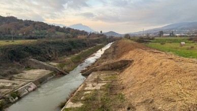 SS COSMA E DAMIANO Torrente ausente Trinciatura alveo