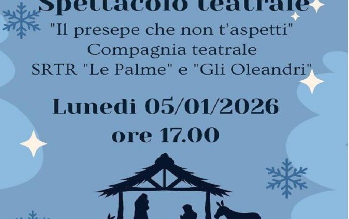 Spettacolo teatrale Il Presepe che non t aspetti